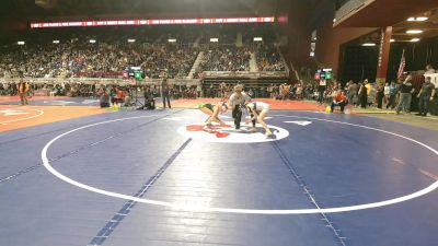 110 lbs Champ. Round 1 - McKinzie Mortensen, Pinedale vs Kaylee Weber, Wheatland