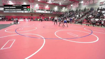 113 lbs Champ. Round 1 - Brian Salinas Ramos, Fife vs Xavier Guzman, Othello