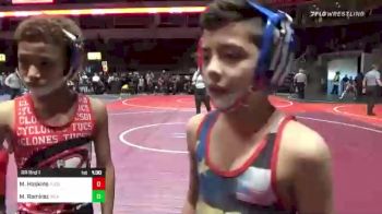 62 lbs Rr Rnd 1 - Malik Hoskins, Tucson Cyclones vs Mark Ramirez, Inland Elite