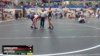 215 lbs Quarterfinal - Luke Barulli, Archbishop Spalding vs Cameron Gibson, Bishop McNamara