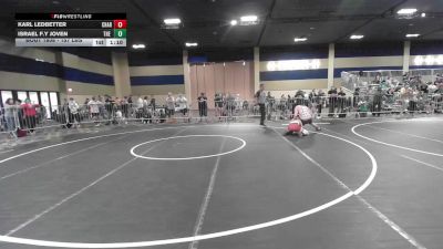 157 lbs Round Of 64 - Karl Ledbetter, Charger WC vs Israel F.Y Joven, The Wrestling Factory