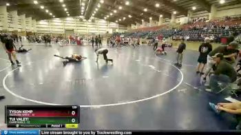 120 lbs Placement (16 Team) - Tyson Kemp, Westlake White vs Tui Valeti, Champions 2