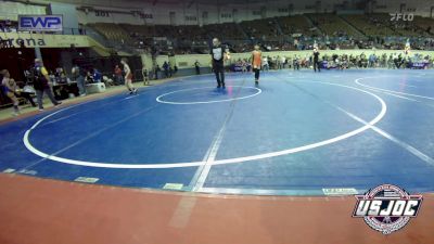 80 lbs Quarterfinal - Nathan Cruz, Scrap Yard Training vs Kase Frith, Duncan Demon Wrestling