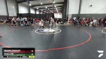 182 lbs Quarterfinal - DeMario Gonzales, Peninsula Wrestling Club vs Rylin Lang, Anacortes Hawkeyes Wrestling Club