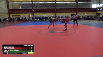 165 lbs Cons. Round 5 - Josh Boykin, Lake Highland Prep vs Dante Hutchings, Pomona