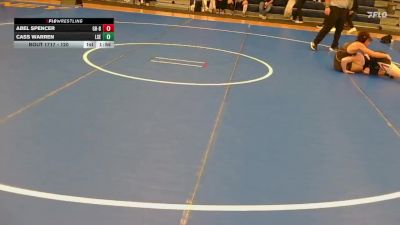 120 lbs Round 6 - Abel Spencer, Great Bend HS vs Cass Warren, Lincoln Southeast
