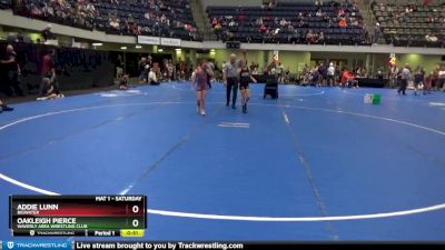 80 lbs Semifinal - Addie Lunn, BigWater vs Oakleigh Pierce, Waverly Area Wrestling Club