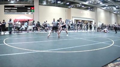 132 lbs Consi Of 32 #1 - Beckett Clear, Temecula Valley HS vs Joell J. Rivera, Scotsmen WC