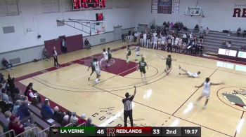 Replay: La Verne vs Redlands | Jan 8 @ 7 PM