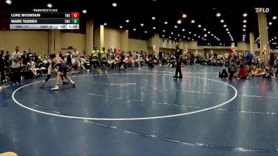 138 lbs Round 5 (6 Team) - Luke Mountain, Team Mat Clash vs Mark Taddeo, Spartan WC