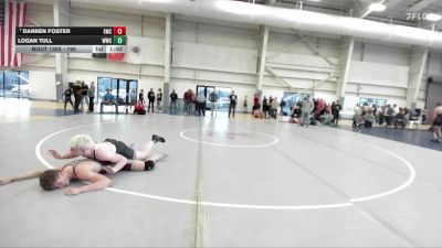 195 lbs Cons. Round 3 - Darren Foster, Elko Wrestling Club vs Logan Tull, Wasatch Wrestling Club