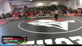 125 lbs Semifinal - Alexis Segura, Regis Jesuit vs Chanel Travis-Loaiza, Denver South