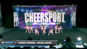 Cheer Xpress - Excellence [2022 L3 Senior Day 1] 2022 CHEERSPORT Council Bluffs Classic