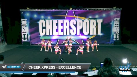 Cheer Xpress - Excellence [2022 L3 Senior Day 1] 2022 CHEERSPORT Council Bluffs Classic