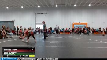 85 lbs Round 2 - Russell Finlay, Team Bear Wrestling Club vs Luke Burnett, Ninety Six Wildcats