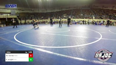 64 lbs Round Of 32 - Mark Torres, Paradighm vs Kenneth Wright, Clinton Youth Wrestling