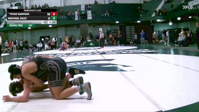 157 lbs Cons. Round 4 - Michael Kilic, Arizona State vs Ryan Garvick, Indiana