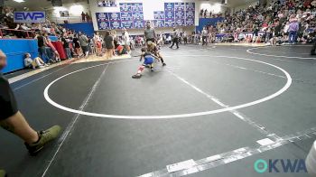 61 lbs Rr Rnd 3 - Colten Sumrall, Harrah Little League Wrestling vs Logan Hewitt, Blue Devil Wrestling