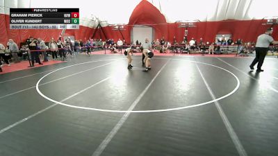 14U Boys - 105 lbs Cons. Round 4 - Emmett Pagor, Tomah Youth Wrestling vs Caleb Laudon, Wisconsin