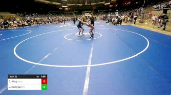 126 lbs Consolation - Esiah King, Mojo Grappling Academy vs Jordan Rollings, Blue T Edison