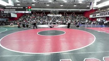 126 lbs 7th Place Match - Roman Moore, Amador Valley vs Jonathan Noguera Sanchez, Clayton Valley School