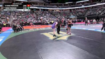 G170-5A Champ. Round 1 - Wren Freeman, Littleton High School Girls vs D Shae Ferguson, Lewis-Palmer Girls