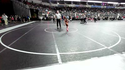 46 lbs Semifinal - Rose Davidson, SlyFox Wr Ac vs Hayden Schliemann, Hammerin Hawks WC