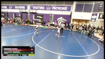 70 lbs Semifinal - Brantley Weston, Empire vs Brenden Hardy, Riverton Wolf Pack Wrestling