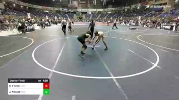 123 lbs Quarterfinal - Silas Foster, Legends Of Gold vs Jaxson McGee, Fort Collins High School