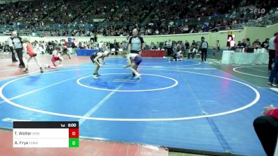 87 lbs Round Of 32 - Ty Walter, Bixby vs Aiden Frye, Comanche Indians