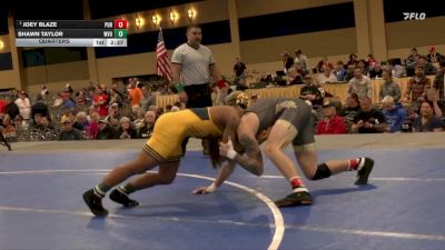 165 lbs Quarters - Joey Blaze, Purdue vs Shawn Taylor, West Virginia