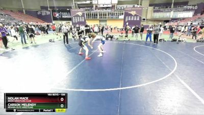 138 lbs Cons. Round 3 - Nolan Mack, Bison Wrestling Club vs Carson Melendy, Nevada Elite Wrestling