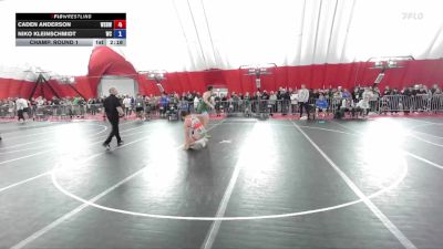 190 lbs Champ. Round 1 - Caden Anderson, West Salem Bangor Wrestling vs Niko Kleinschmidt, Weigh-in Club