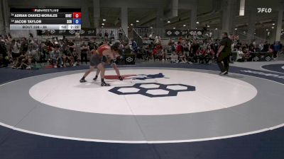 86 lbs Cons. Round 3 - Adrian Chavez-Morales, Southern Oregon Regional Training vs Jacob Taylor, Spartan Combat RTC