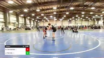 220 lbs Consi Of 16 #2 - Angel Cervantes, CA vs Judd Harvey, CO