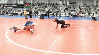 138 lbs Consi Of 128 #2 - Cameron Culhane, TN vs Skylar Howe, WY