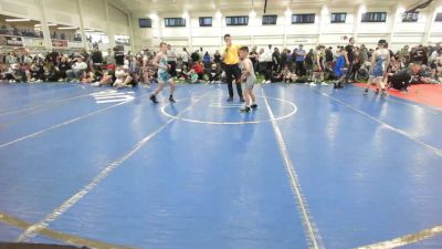 84 lbs Round Robin 3 - Lincoln Keaton, Patriots Wrestling Club-EL vs Clint Kohlman, Ares Black-EL