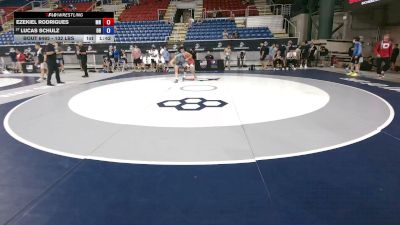 132 lbs Cons. Sub-rd Of 16 - Ezekiel Rodrigues, Minnesota vs Lucas Schulz, Ohio