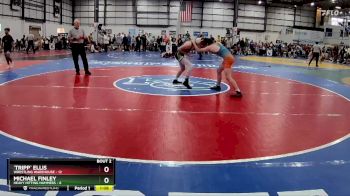 126 lbs Round 1 (4 Team) - `Tripp` Ellis, WRESTLING WAREHOUSE vs Michael Finley, HEAVY HITTING HAMMERS