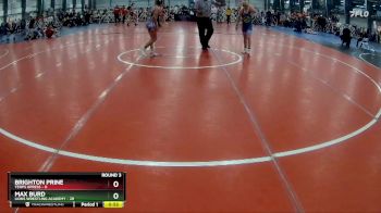 92 lbs Rd# 3 12:00pm Friday - Brighton Prine, Terps Xpress vs Max Burd, Lions Wrestling Academy