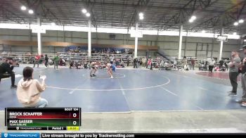 132 lbs Cons. Round 6 - Max Sasser, Team Sublime vs Brock Schaffer, Kuna