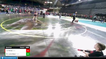 108 lbs Semifinal - Venice Perez, Washington vs Maralee Lone Bear, Team Aggression Wrestling Club