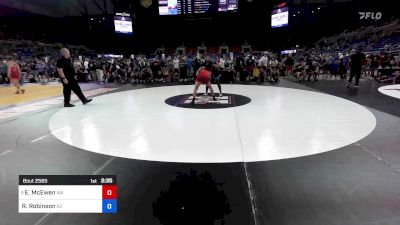 175 lbs Rnd Of 32 - Ezekiel McEwen, WA vs Ronald Robinson, AZ