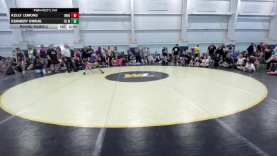 131 lbs Round Robin 2 - Kelly Lemons, Ohio Skibidi Rizzlers Purple vs Kennedy Unrue, PA West-Girls