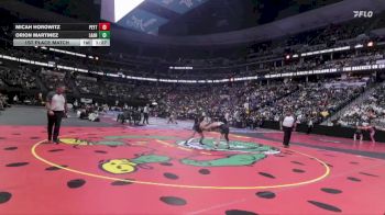 126-2A 1st Place Match - Orion Martinez, Las Animas vs Micah Horowitz, Peyton High School