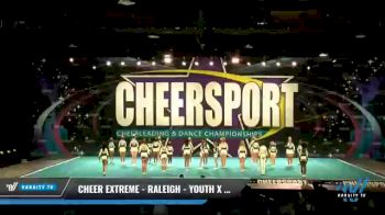 Cheer Extreme - Raleigh - Youth X Sharkbites [2021 L3 Youth - Medium Day 1] 2021 CHEERSPORT National Cheerleading Championship