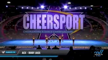 ACX - Ruby Jags [2021 L1 Mini - Small Day 1] 2021 CHEERSPORT National Cheerleading Championship