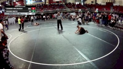 90 lbs Semifinal - Zander Hellbusch, Hawks Wrestling Club (Lincoln) vs Boone Smith, Dorchester