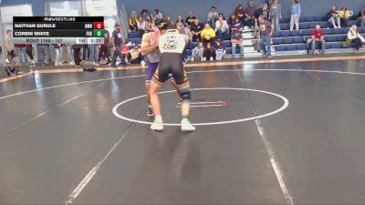 157 lbs Cons. Round 2 - Corbin White, Fort Hays State vs Naithan Gurule, New Mexico Highlands