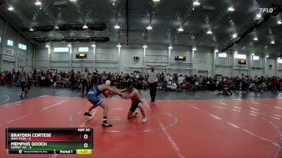 106 lbs Round 1 (4 Team) - Brayden Cortese, Ohio Titan vs Memphis Gooch, Osprey WC